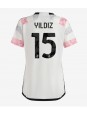 Juventus Kenan Yildiz #15 Venkovní Dres pro Dámské 2023-24 Krátký Rukáv